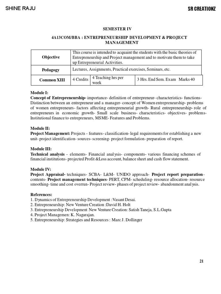Bba 4th Sem Syllabus | PDF | Promotion (Marketing) | Retail