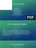 VIOLENCIA EN COLOMBIA