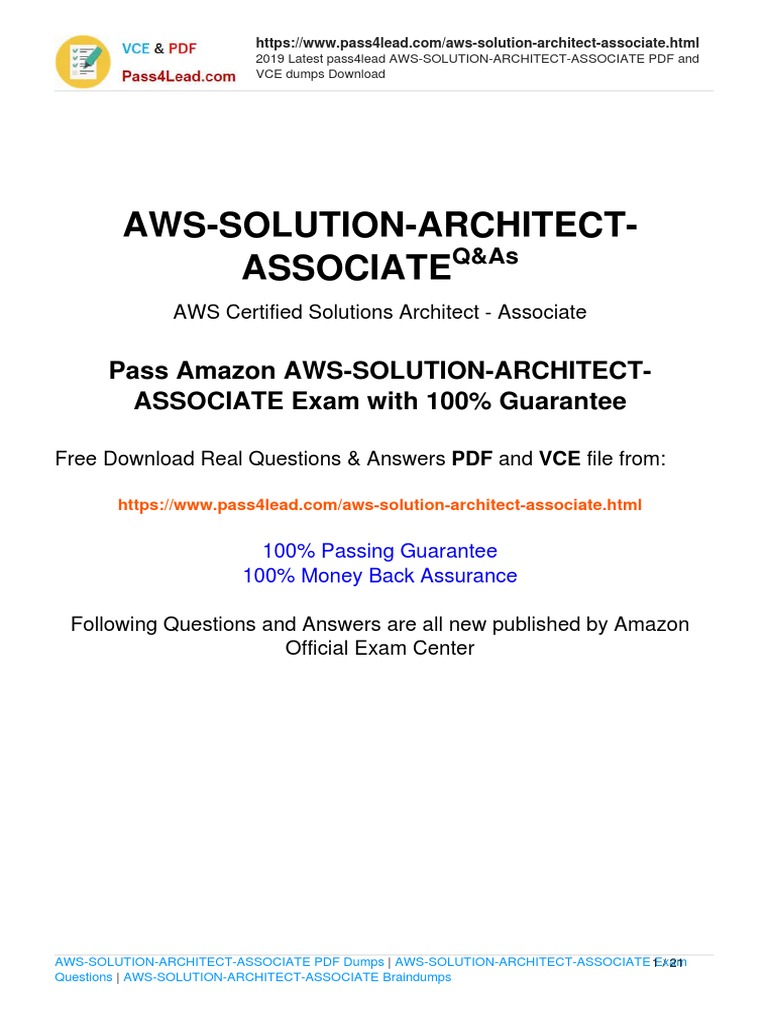 AWS-Solutions-Architect-Associate인증시험 공부자료