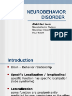 Neuro Behavior Disorders
