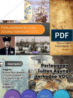 Perlawanan Sultan Agung Terhadap VOC