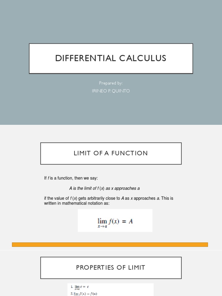 Differential Calculus Concepts and Applications | PDF | Area | Sphere