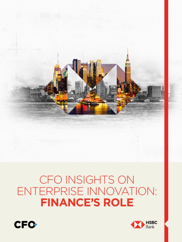 Cfo Insights On Enterprise Innovation Finance S Role Pdf Chief