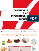 Countables and Uncontable