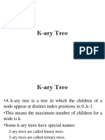K-Ary Tree & Threade Tree