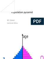 Population Pyramid: M. Zubair Lecturer Kmu