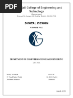 Digital Design Course File