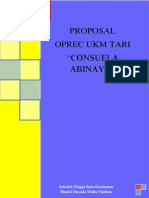 Proposal Tari