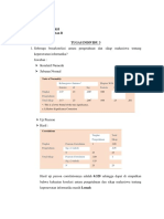 Hasil Analisis Uji Person Dan Uji Spearman