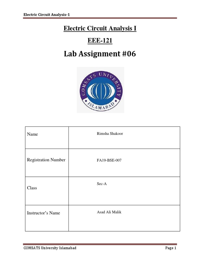 Wheatstone Bridge Circuit Analysis Lab | PDF | Electrical Resistance ...