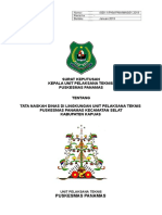 SK Tata Naskah Dinas PKM Panamas 2019 Terbaru Oktober 2019