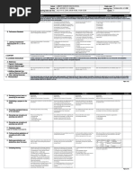 Grades 1 To 12 Daily Lesson Log: I. Objectives