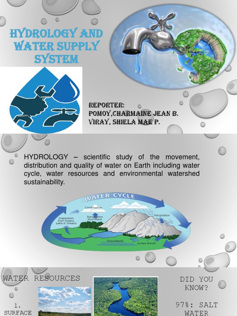 Hydrology and Water Supply Overview | PDF | Science & Mathematics