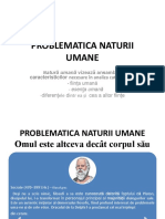 Problematica Naturii Umane