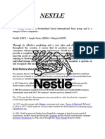 Nestle: Brief History About The Company