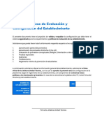 Acta de Políticas de Evaluación y Configuración