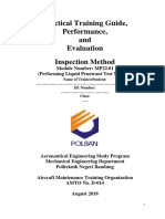 Practical Training Guide, Performance, and Evaluation: Inspection Method