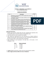 FALLSEM2019-20 CHY1701 ELA VL2019201006052 REFERENCE MATERIAL EC Lab Experiments - 40 Pages PDF