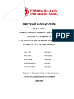 Analysis of Shock Absorber