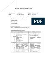 ANALISIS TINDAKAN KEPERAWATAN