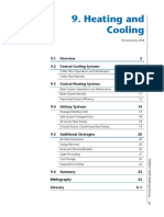 Heating and Cooling: 9.1 Overview 2 9.2 Central Cooling Systems 3