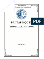 BTHK Luật Lao động