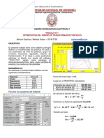 Trabajo 1 - Diseño de Maquinas Electricas