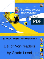 School Based Management: Jennifer A. Panol
