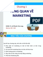 Chuong 1 - Tong Quan Ve Marketing HK 1 (2019-2020)