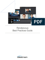 Rendezvous Best Practices Guide: Wirecast