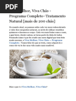 Viva Melhor, Viva Chás - Programa Completo–Tratamento Natural [Mais de 200 Chás]