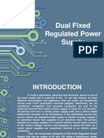 Dual Fixed Regulated Power Supply
