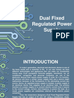 Dual 6V 12V Regulated Power Supply