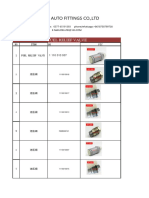 Dellfei Auto Fittings Co.,Ltd: Fuel Relief Valve