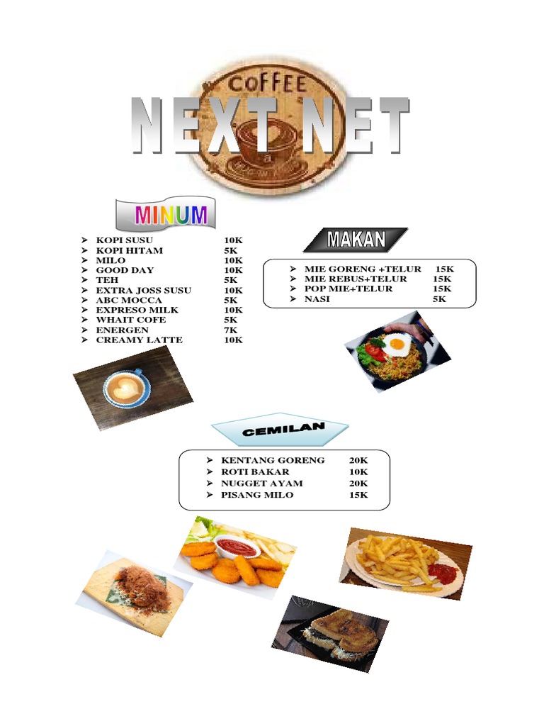 Cafe RSPI Menu Highlights | PDF