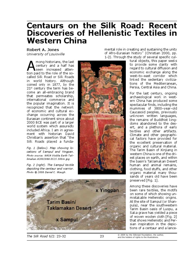 Centaurs On The Silk Road | PDF | Silk Road