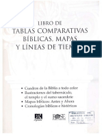 B&H Español (2012) - Libro de Tablas Comparativas Biblicas, Mapas y Líneas de Tiempo