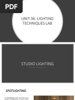 Lighting Techniques Lab