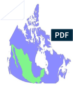Comparación Tamaño México-Canadá