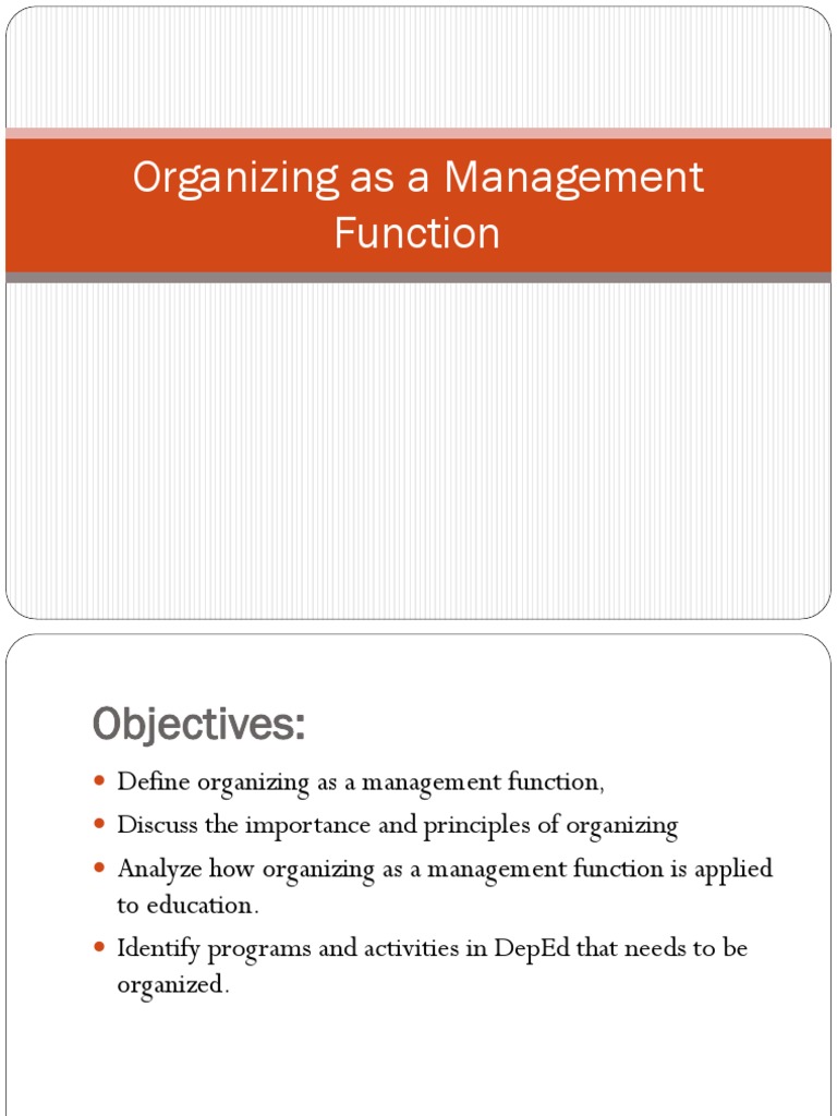 Chapter 4 Organizing | PDF | Behavior Modification | Applied Psychology