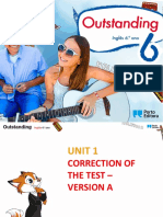 Outst6 Unit 1 Correction of The Test Version A