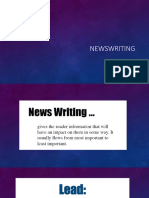 News Writing