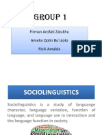 Group 1: Firman Arofati Zalukhu Amelia Qolin Bu'ulolo Rizki Amalda