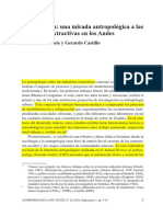 Gerardo Damonte y Gerardo Castillo - Presentación: Una Mirada Antropológica A Las Industrias Extractivas en Los Andes