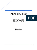 Linux - Ud4 - Editor Vi
