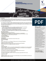 Digital Marketing - Social Media Marketing: Graduate Certificate in Communication Management