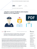 ¿Mucho o Poco - El Dilema Del Empleo Público en La Argentina - Chequeado