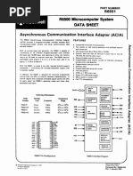 R6551 Asynchronous Communication Interface Adapter DataSheet Jan1981