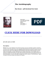 Click Here For Download: (PDF) Keane: The Autobiography