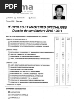 Exemple Lettre Motivation MBA